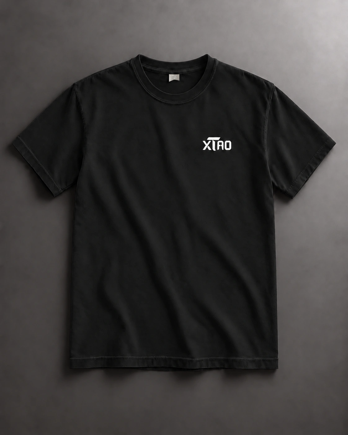Black T-Shirt, front view